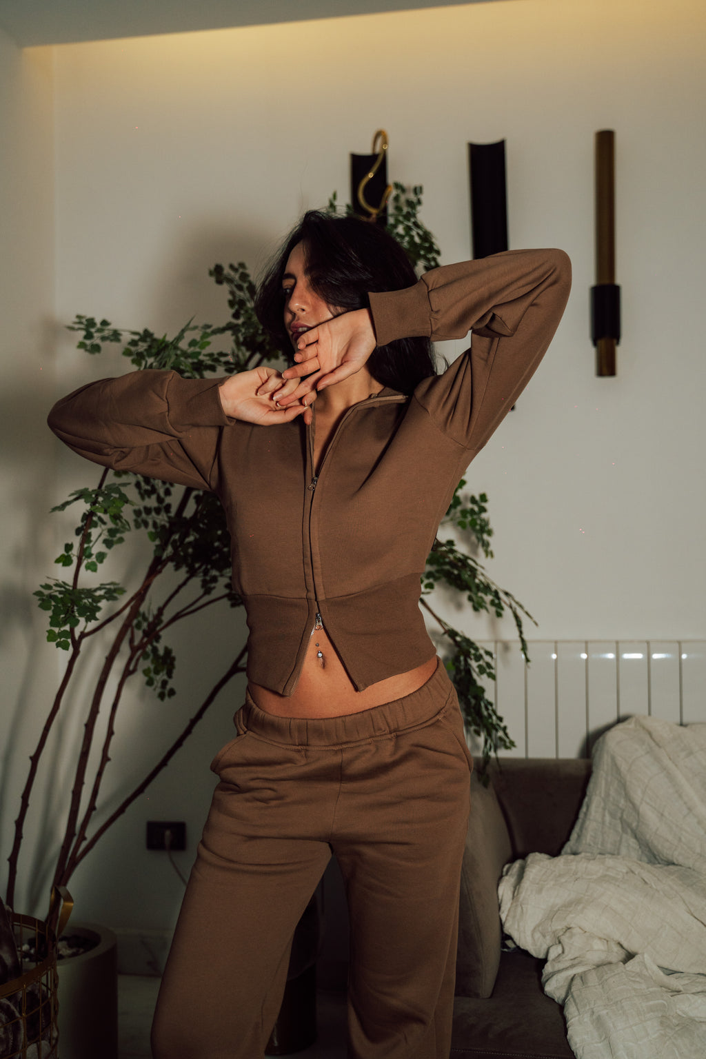 Brown Cozy Pants